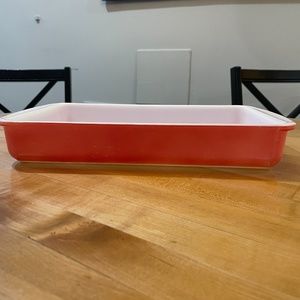 Vintage Pyrex Pink Baking Dish